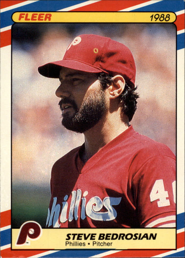 1988 Fleer Superstars Baseball Cards   001      Steve Bedrosian